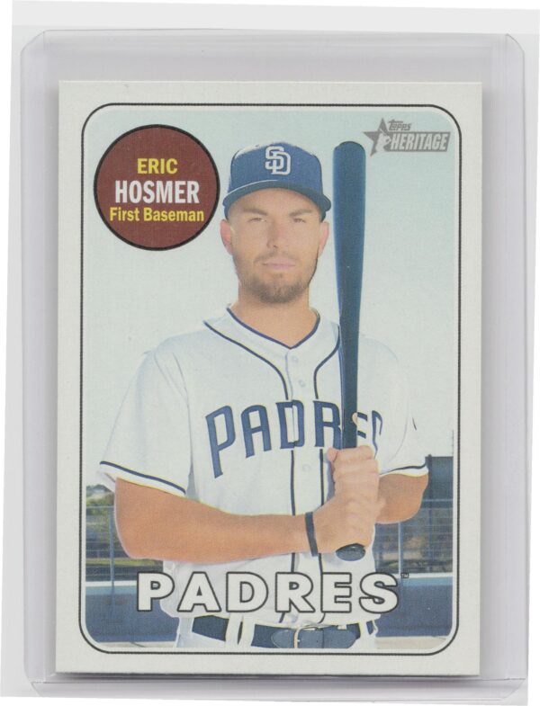 2018 Heritage Eric Hosmer SP VAR #709 Padres