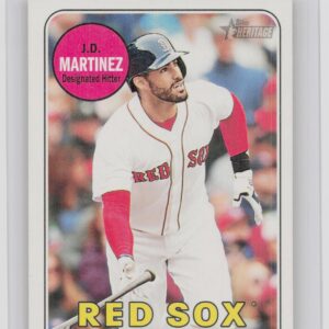 2018 Heritage J.D. Martinez SP VAR #710 Sox