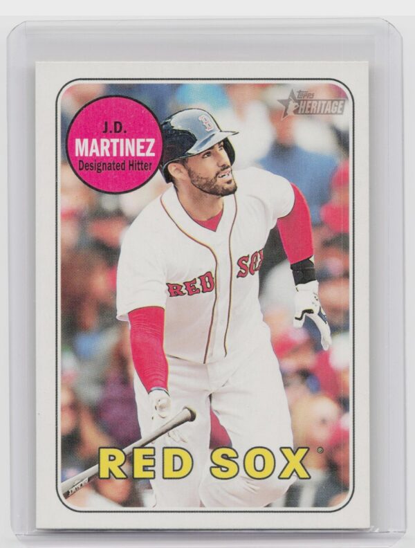 2018 Heritage J.D. Martinez SP VAR #710 Sox