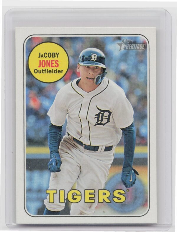 2018 Heritage JaCoby Jones SP VAR #636 Tigers