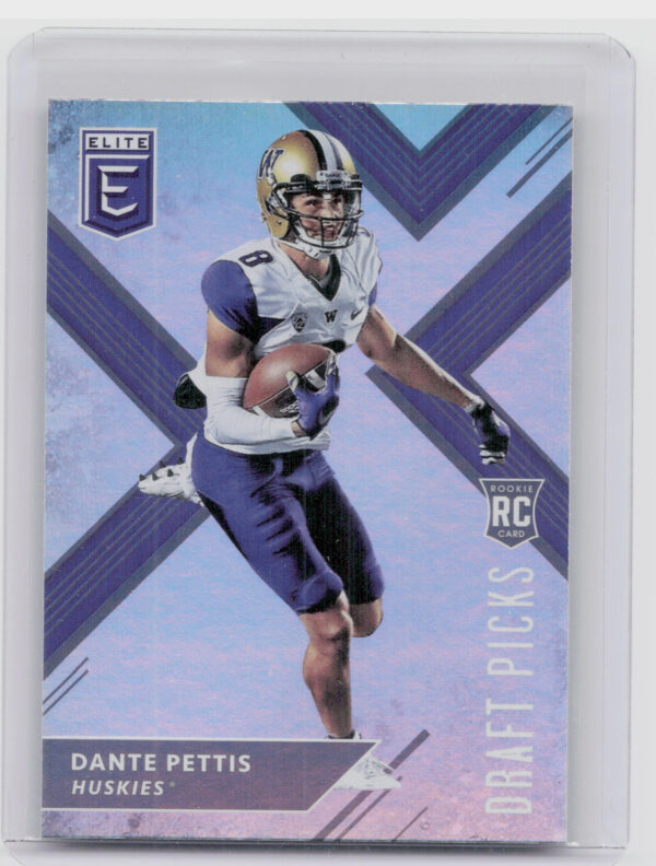 2018 Panini Elite Draft Picks Dante Pettis #117 Huskies