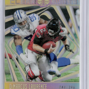 2018 Panini Illusions DeMarcus Lawrence SN299 #CS-DL Cowboys Clear Shots Gold