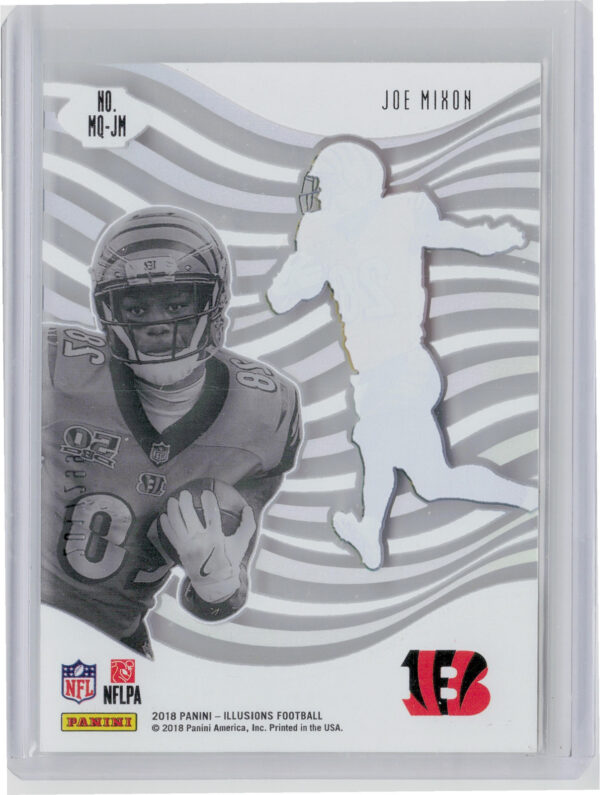 2018 Panini Illusions Joe Mixon #MQ-JM Bengals Mystique Gold - Image 3