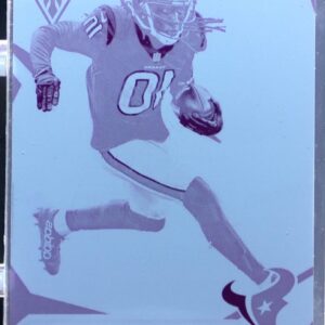 2018 Panini Phoenix DeAndre Hopkins Printing Plate Magenta 1/1 #40 Texans