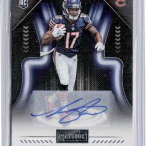 2018 Panini Playbook Anthony Miller AU #114 Bears Rookies Signatures