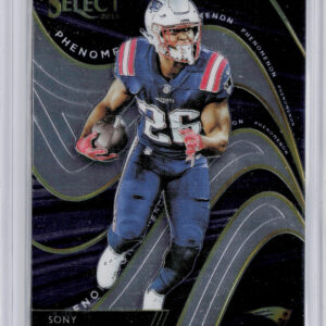 2018 Panini Select Sony Michel #PH-18 Patriots Phenomenon