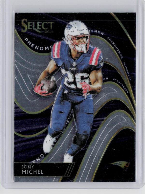 2018 Panini Select Sony Michel #PH-18 Patriots Phenomenon