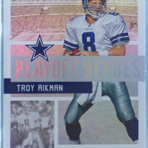 2018 Playoff Troy Aikman #7 Cowboys Playoff Heroes