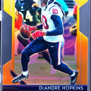 2018 Prizm DeAndre Hopkins Prizm Orange Die Cut /249 #122 Texans
