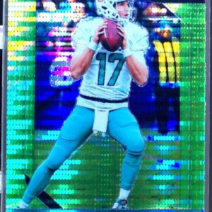 2018 Prizm Ryan Tannehill Prizm Neon Green Pulsar #83 Dolphins