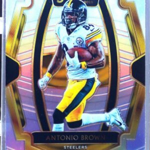 2018 Select Antonio Brown Silver Prizm #161 Steelers