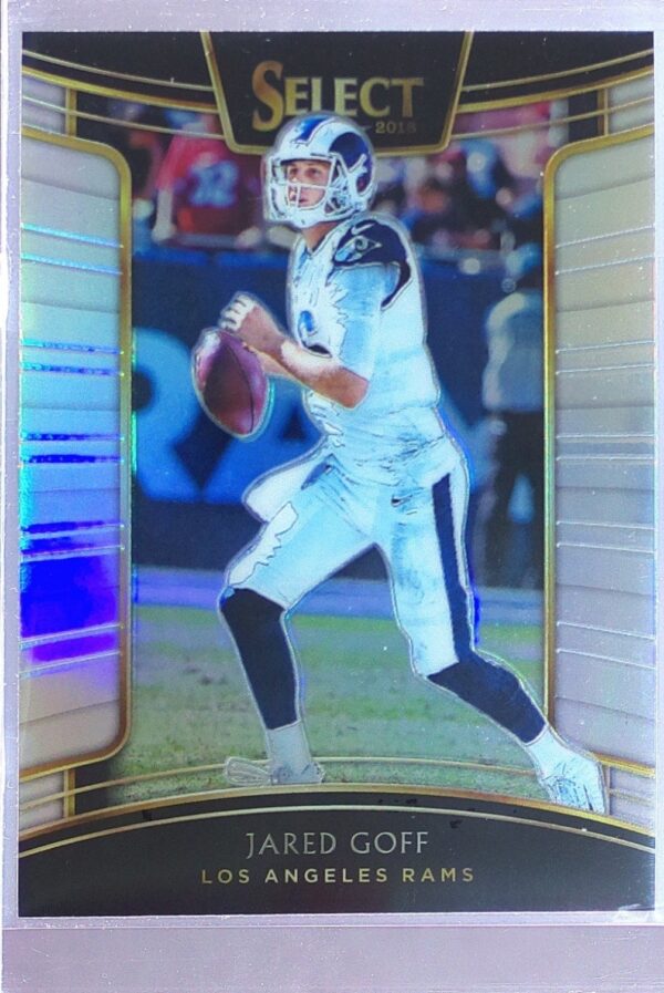 2018 Select Jared Goff Silver Prizm #28 Rams