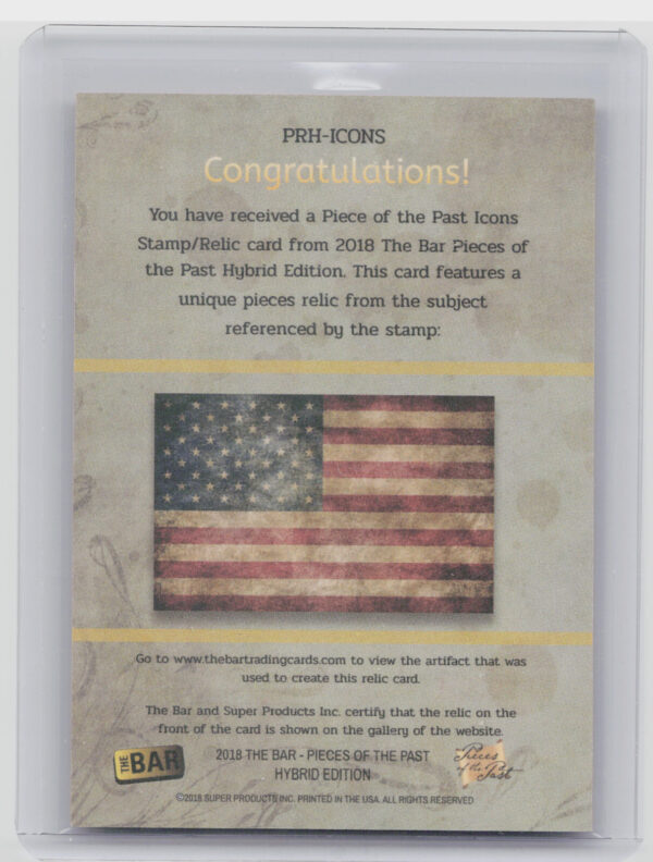 2018 The Bar Pieces of the Past Hybrid 8 Cents 41/48 - Image 3