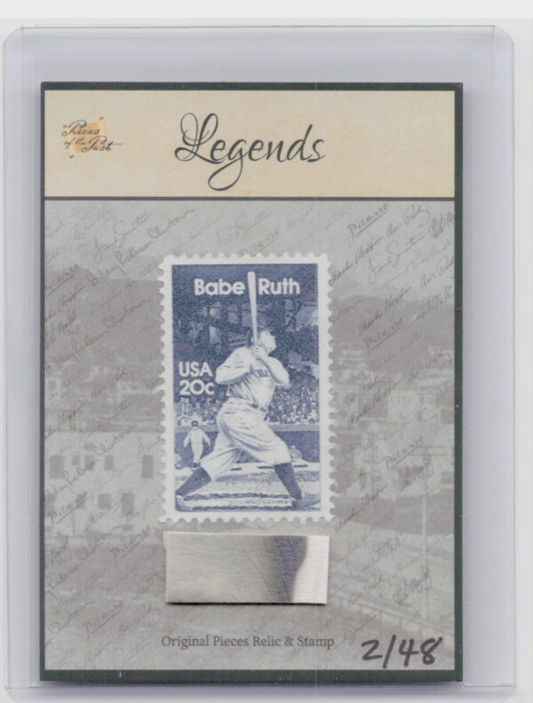 2018 The Bar Pieces of the Past Hybrid Edition:  Babe Ruth 2/48 PRH-LEGENDS