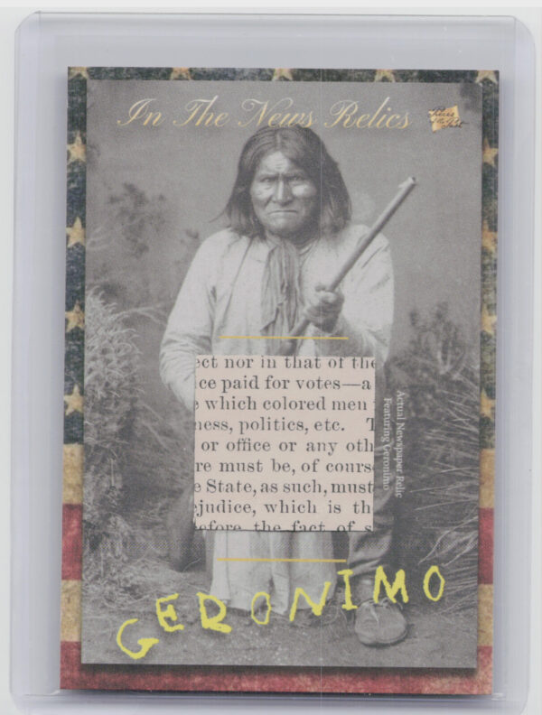 2018 The Bar Pieces of the Past Hybrid Edition:  Geronimo
