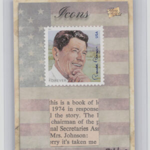 2018 The Bar Pieces of the Past Hybrid Edition Ronald Reagan 34/38 PRH-ICONS