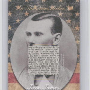 2018 The Bar Pieces of the Past Momentos Edition: Jesse James