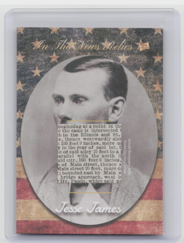 2018 The Bar Pieces of the Past Momentos Edition: Jesse James