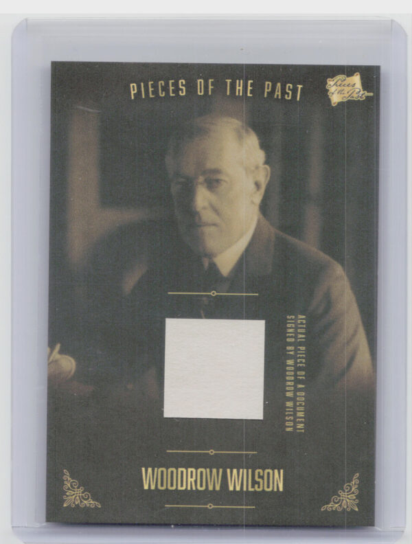 2018 The Bar Pieces of the Past Volume Two:  Woodrow Wilson