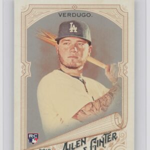 2018 Topps Allen & Ginter Alex Verdugo Silver Glossy #293 Dodgers