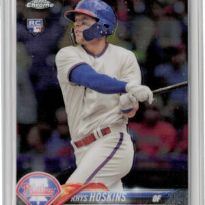 2018 Topps Chrome Update Rhys Hoskins RC #HMT28 Phillies