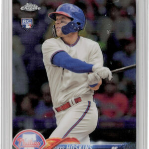 2018 Topps Chrome Update Rhys Hoskins RC #HMT28 Phillies