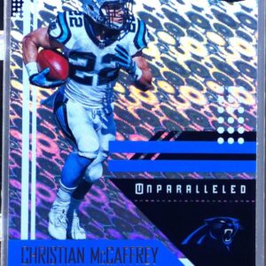 2018 Unparalleled Christian McCaffrey Flight #27 Panthers