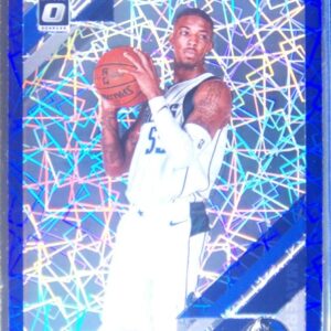 2019-20 Donruss Optic Delon Wright Blue Velocity #6 Mavericks