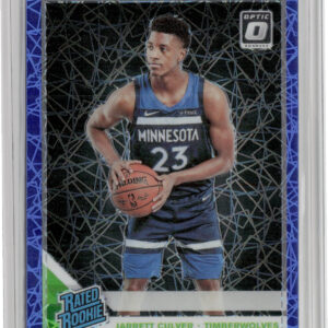 2019-20 Donruss Optic Jarrett Culver Blue Velocity #160 Timberwolves