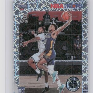 2019-20 Hoops Premium Stock Nickeil Alexander-Walker Prizms Silver Laser #214 Pe