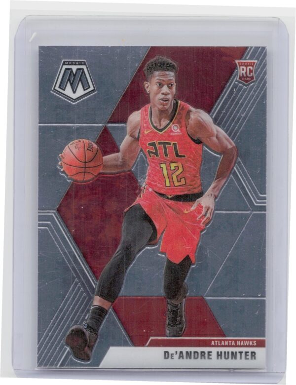 2019-20 Panini Mosaic De'andre Hunter RC #239 Hawks