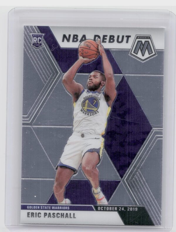 2019-20 Panini Mosaic Eric Paschall #272 Warriors