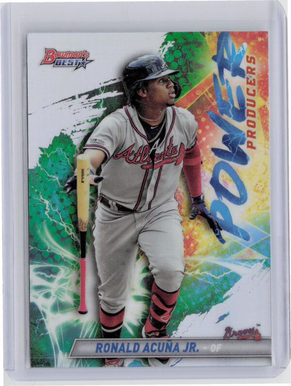 2019 Bowman's Best Ronald Acuna Jr. #PP-RAJ Braves Power Producers