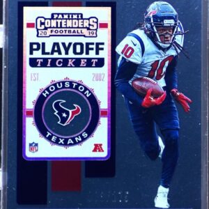 2019 Contenders DeAndre Hopkins Playoff Ticket /175 #35 Texans