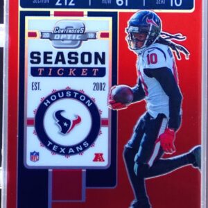 2019 Contenders Optic DeAndre Hopkins Red /199 #32 Texans