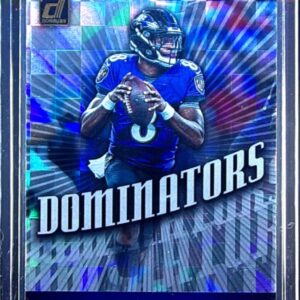 2019 Donruss Lamar Jackson #DOM-39 Ravens Dominators