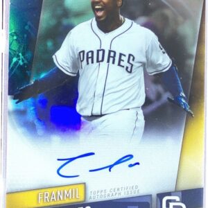 2019 Finest Franmil Reyes Auto #FA-FR Padres Finest Autographs