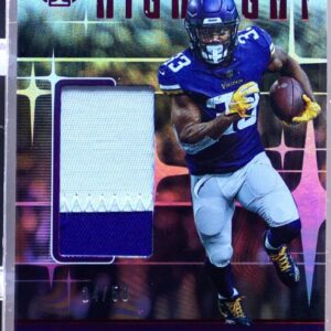2019 Illusions Dalvin Cook /50 JSY #HS-DC Vikings Highlight Swatches Red