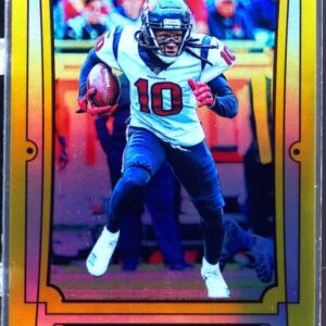 2019 Panini Legacy DeAndre Hopkins Premium Edition Gold Prizm /25 #43 Texans