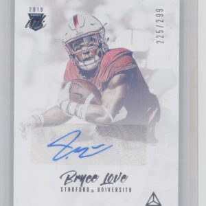 2019 Panini Luminance Bryce Love AU SN299 #RI-BL Cardinal Rookie Ink
