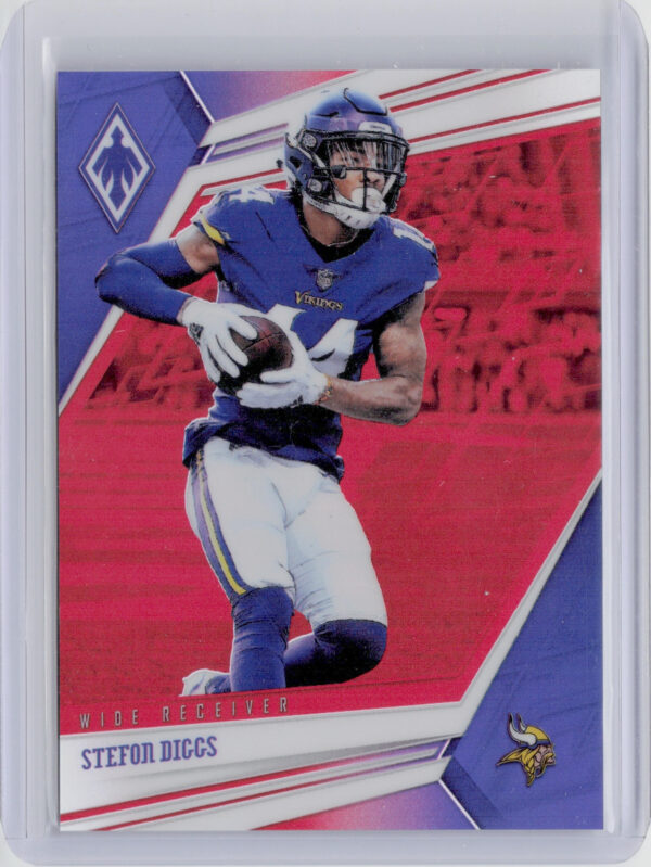 2019 Panini Phoenix Stefon Diggs Red SN299 #76 Vikings