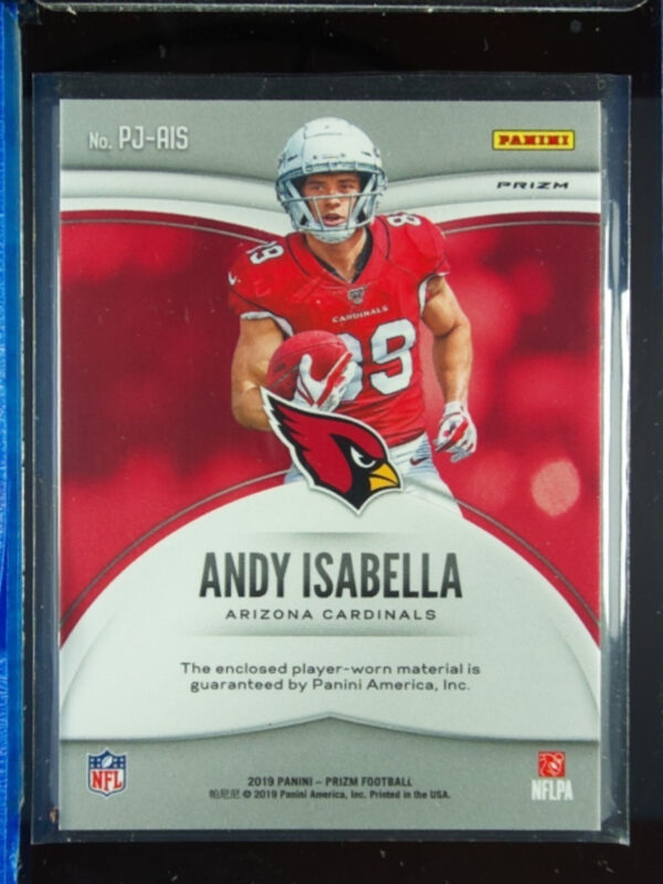 2019 Panini Prizm Andy Isabella MEM #PJ-AIS Cardinals Premier Jerseys - Image 3