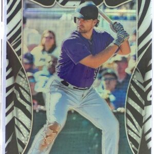 2019 Prizm Daniel Murphy Zebra Stripes /99 #243 Rockies