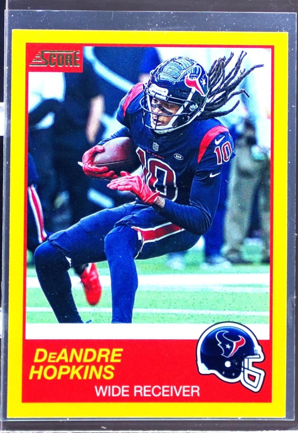2019 Score DeAndre Hopkins Gold #43 Texans