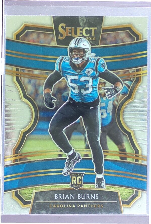2019 Select Brian Burns RC #35 Panthers