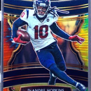 2019 Select DeAndre Hopkins Tie Dye Prizm /25 #82 Texans
