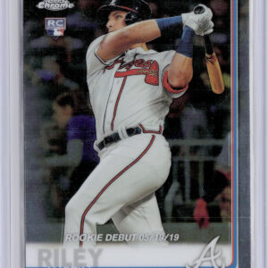 2019 Topps Chrome Update Austin Riley #61 Braves