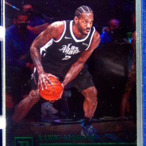 2020-21 Chronicles Kawhi Leonard Green Ice #104 Clippers