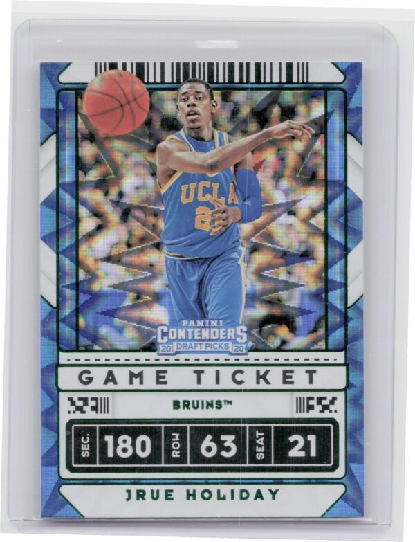 2020-21 Contenders Draft Picks Jrue Holiday Game Ticket Explosion VAR #47 Bruins