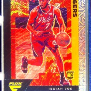 2020-21 Panini Flux Isaiah Joe Silver Mojo RC #222 76ers